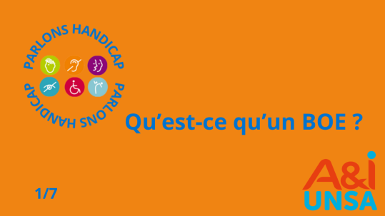 A&I UNSA Qu’estce qu’un BOE