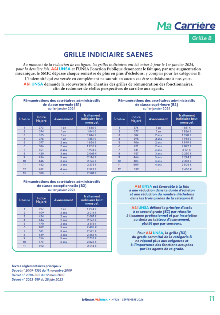 Grille Indiciaire SAENES 1 Capture decran 2026 09 18 134520